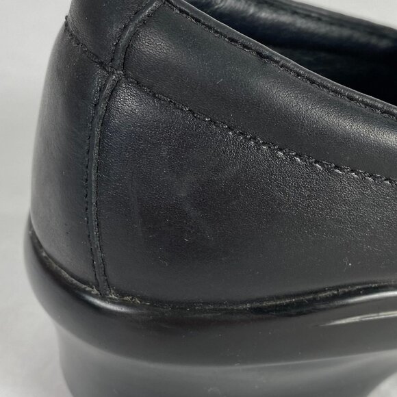 Ariat Sutter Baker Black Leather Slip On Clog Women's 8 - Picture 7 of 11